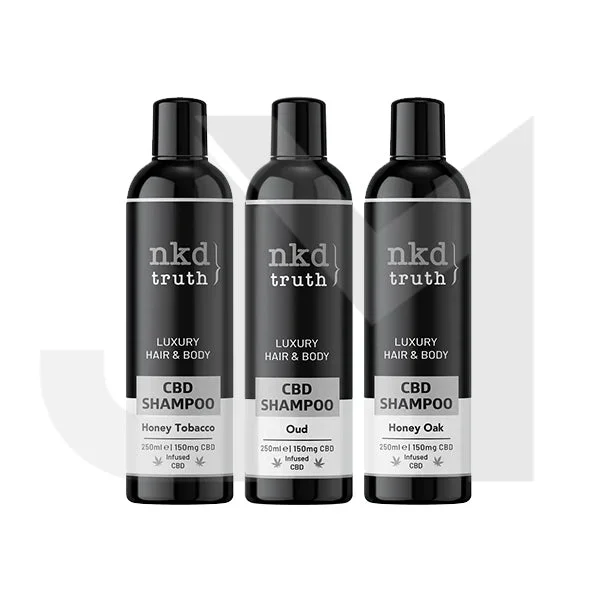 NKD 150mg CBD Hair and Body Shampoo 250ml