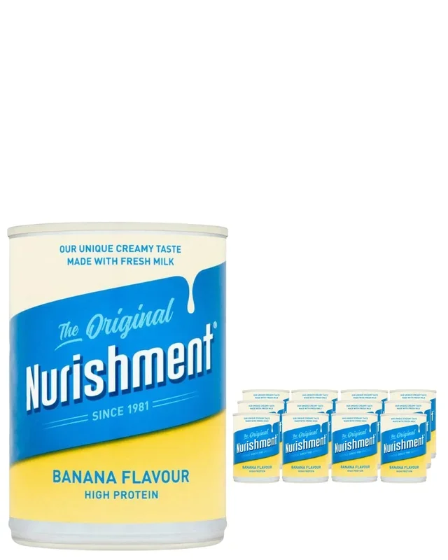 Nurishment The Original Banana Flavor Multipack, 12 x 400 g