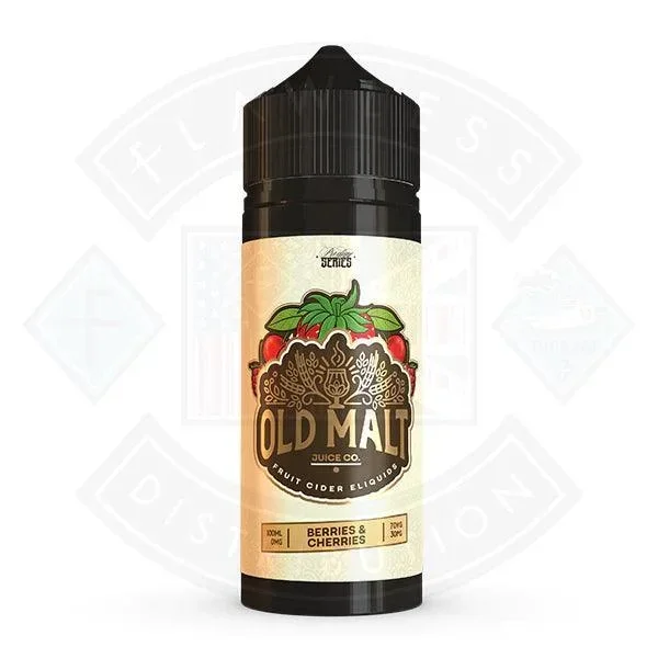 Old Malt – Berries & Cherries 0mg 100ml Shortfill