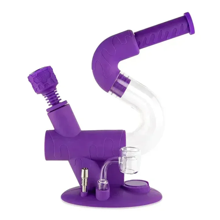 Ooze Swerve Silicone Water Pipe & Nectar Collector