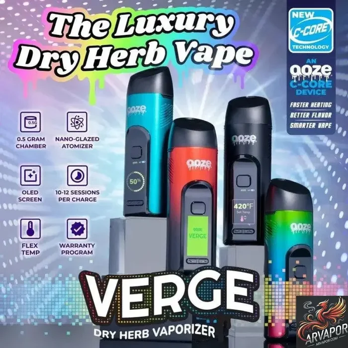 Ooze Verge Dry Herb Vaporizer