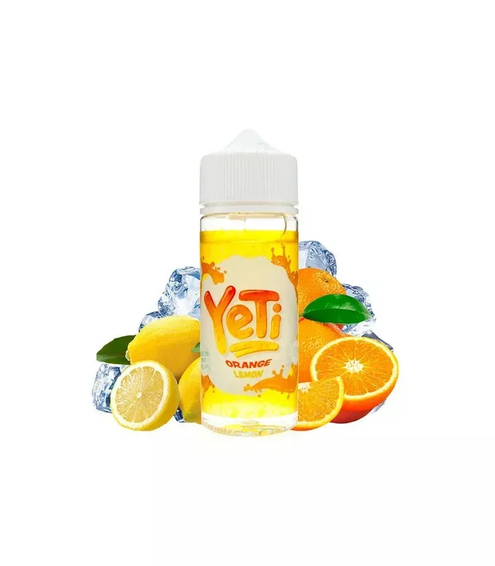 Orange Lemon YETI 100ML E-Liquid – Fruity Ice Cold Series 70VG/30PG 0mg/ml