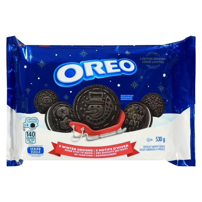 Oreo Holiday Chocolate Sandwich Cookies, Limited Edition, 530-g