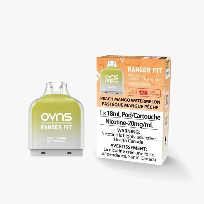 OVNS Ranger Fit 40K Pod – Peach Mango Watermelon