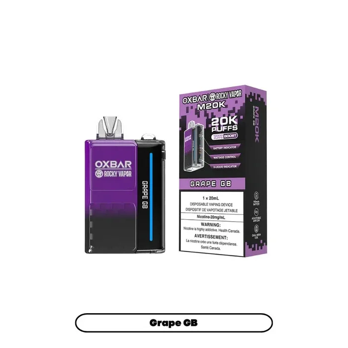 OXBAR M20K Disposable – Grape GB (ON)