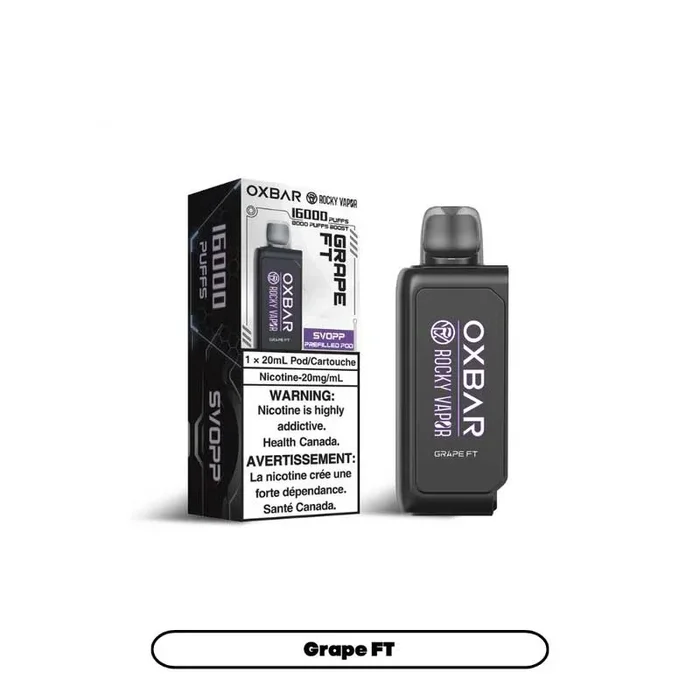 Oxbar Svopp 16K Pod – Grape FT