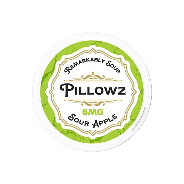 PILLOWZ NICOTINE POUCHES – SOUR APPLE