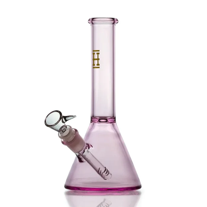 Pink Beaker Bong by Hemper