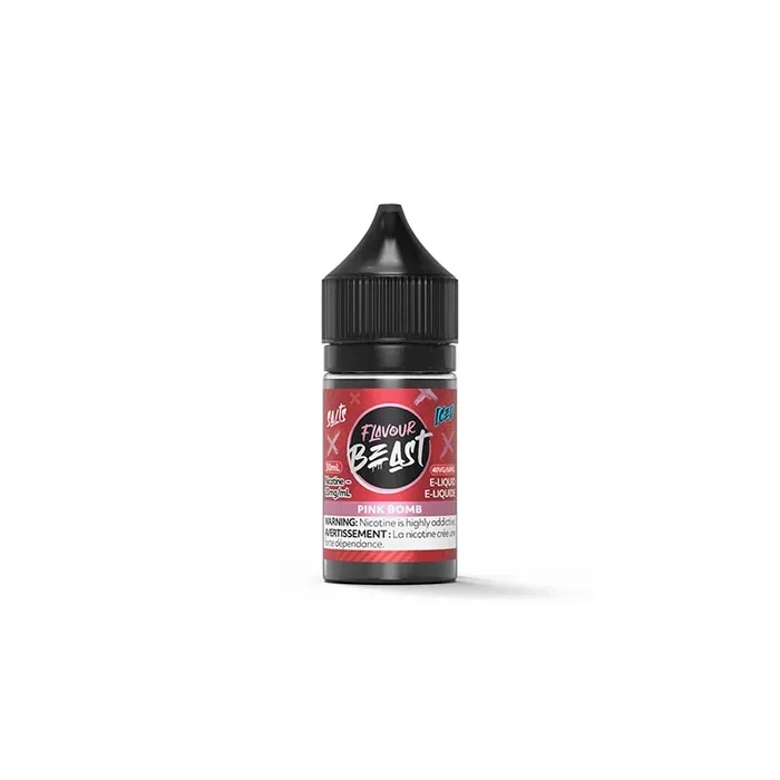 Pink Bomb Iced Salt by Flavour Beast E-Liquid