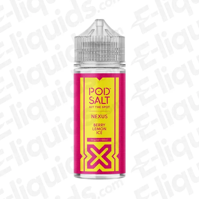 Pod Salt Nexus Berry Lemon Ice Shortfill Vape Juice