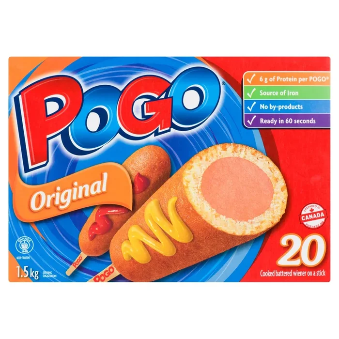 Pogo Original Cooked Battered Wiener on a Stick, 20-Pack, 1.5 kg