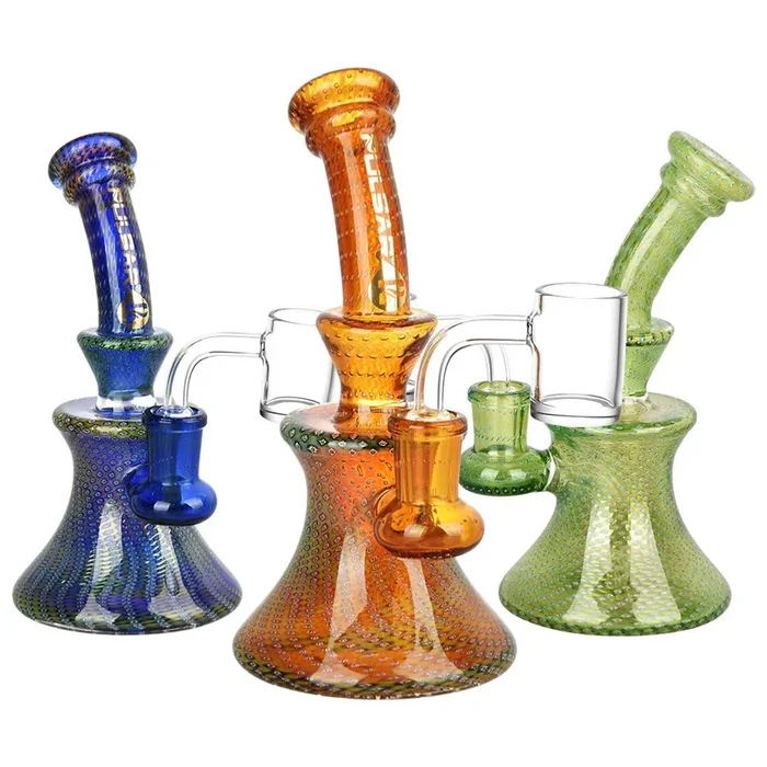 Pulsar Bubble Matrix Hourglass Dab Rig