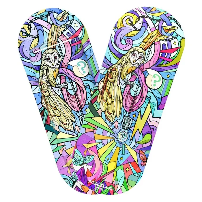 Pulsar SK8Tray Courtney Hannen Mechanical Owl Rolling Tray w/ Lid