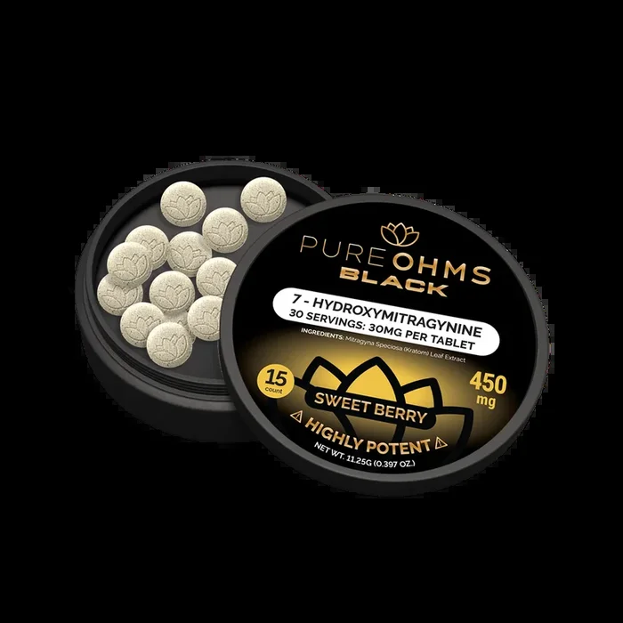 PUREOHMS BLACK 30MG (15CT TIN) | SWEET BERRY