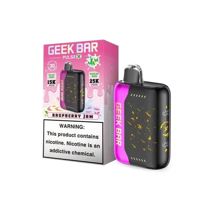 Raspberry Jam – Geek Bar Pulse X 25K Disposable