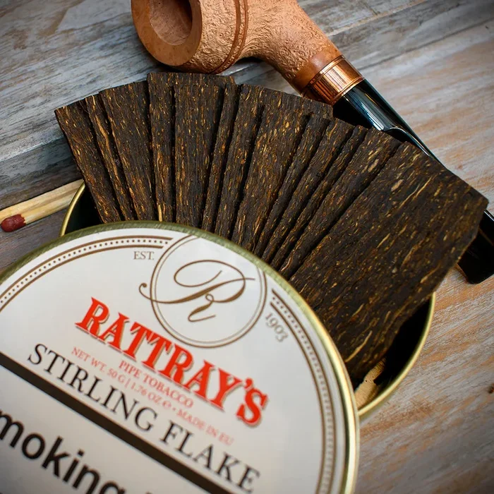 Rattray’s Stirling Flake Pipe Tobacco – 10g Sample