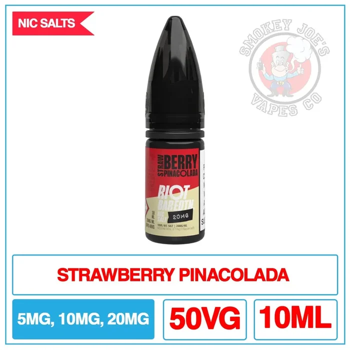 Riot Bar EDTN – Nic Salt – Strawberry Pina colada