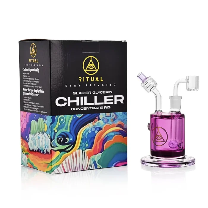Ritual Smoke Chiller Purple Concentrate Rig