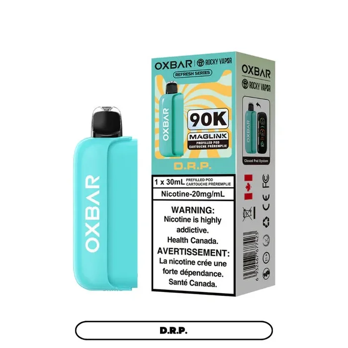 Rocky Vapor Oxbar Maglink Prefilled Pods – Refresh Series – D.R.P