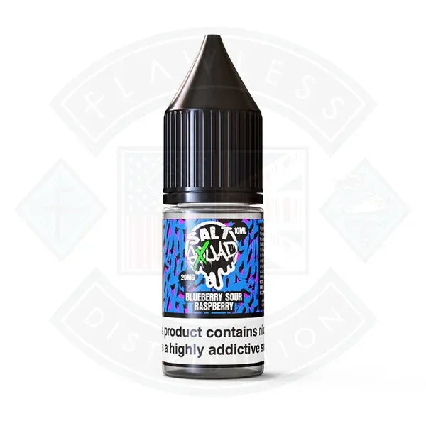 Salt Squad Nic Salt 10ml Blueberry Sour Raspberry