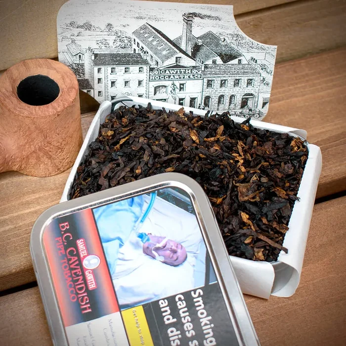 Samuel Gawith B C Cavendish (Black Cherry) Pipe Tobacco – 50g Tin