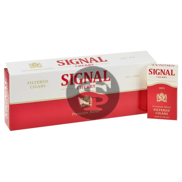 Signal Cherry Filtered Cigars 10 Packs of 20