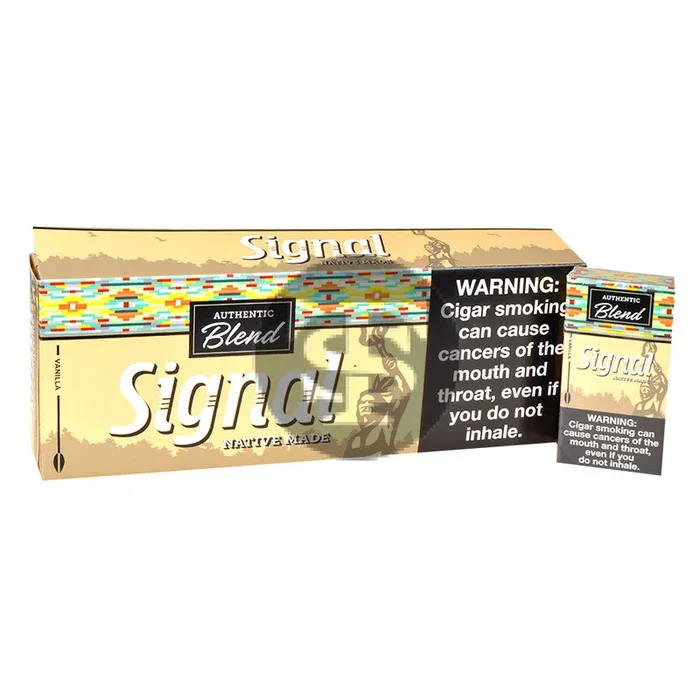 Signal Vanilla Filtered Cigars 10 Packs of 20