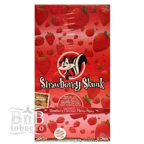 Skunk Brand Strawberry Flavored Rolling Papers