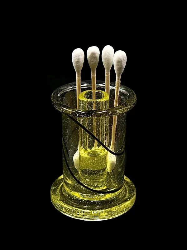 Slime Lemon Iso + Cotton Bud Holder (2.5 “)