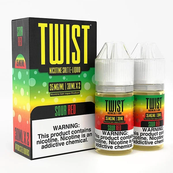 Sour Red by Twist Salts Series 30mL 2-Pack