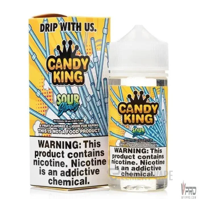 Sour Straws – Candy King 100mL