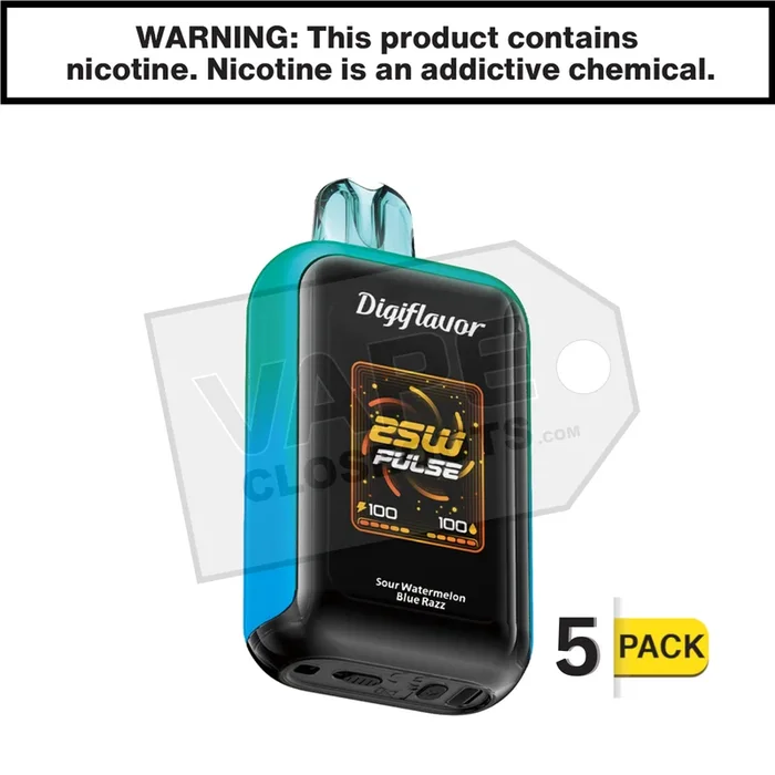 Sour Watermelon Blue Razz Digiflavor Sky 25K Disposable Vape