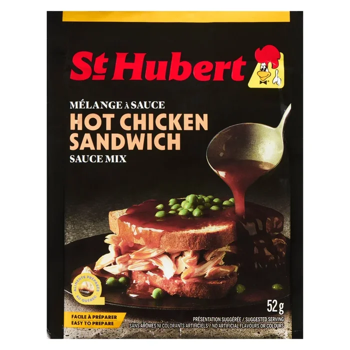 St Hubert Sauce Mix Hot Chicken Sandwich, 52 g