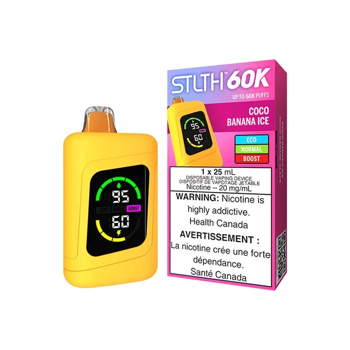 STLTH 60K Disposable – Coco Banana Ice (AB)