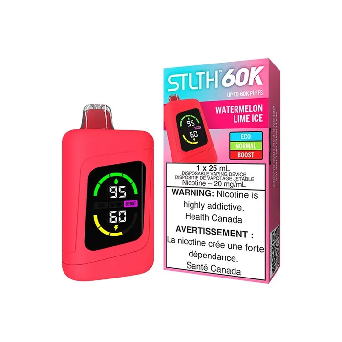 STLTH 60K Disposable – Watermelon Lime Ice