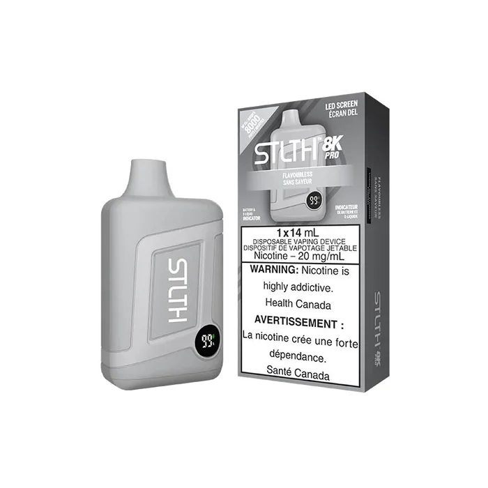 STLTH 8K Pro Disposable Vape – Unflavored