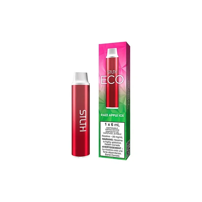 STLTH ECO Disposable Vape – Razz Apple Ice (MB)