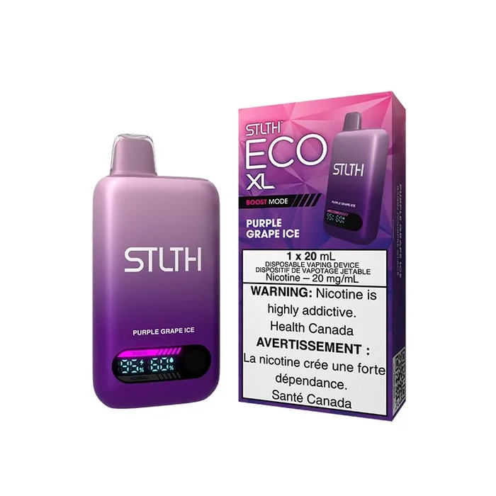 STLTH ECO XL Disposable – Purple Grape Ice (ON)
