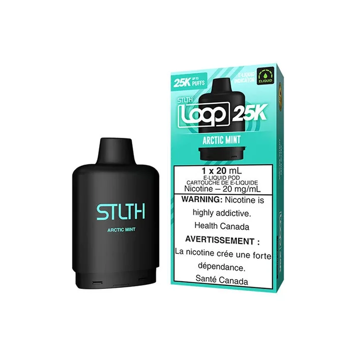 STLTH LOOP 25K Pod Pack – Arctic Mint (AB)