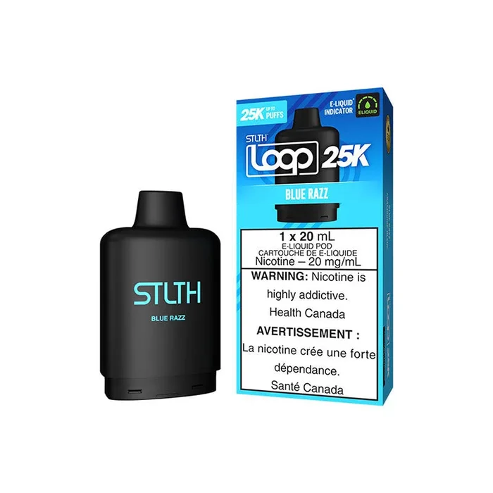 STLTH LOOP 25K Pod Pack – Blue Razz (MB)