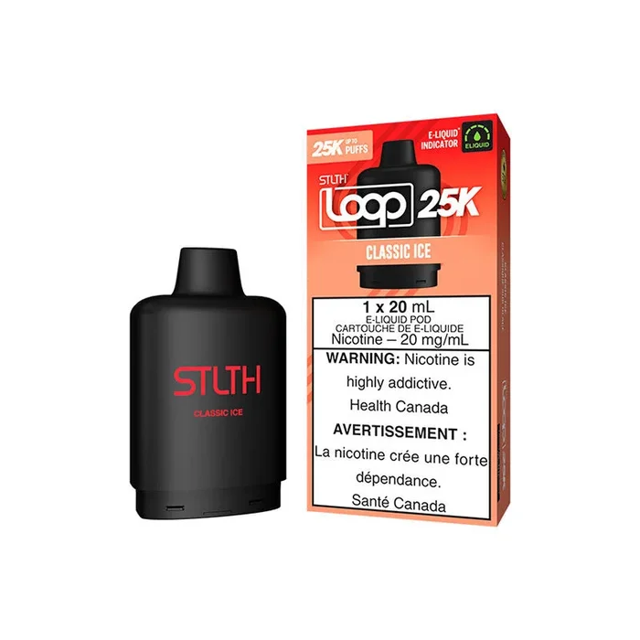 STLTH LOOP 25K Pod Pack – Classic Ice (FED)