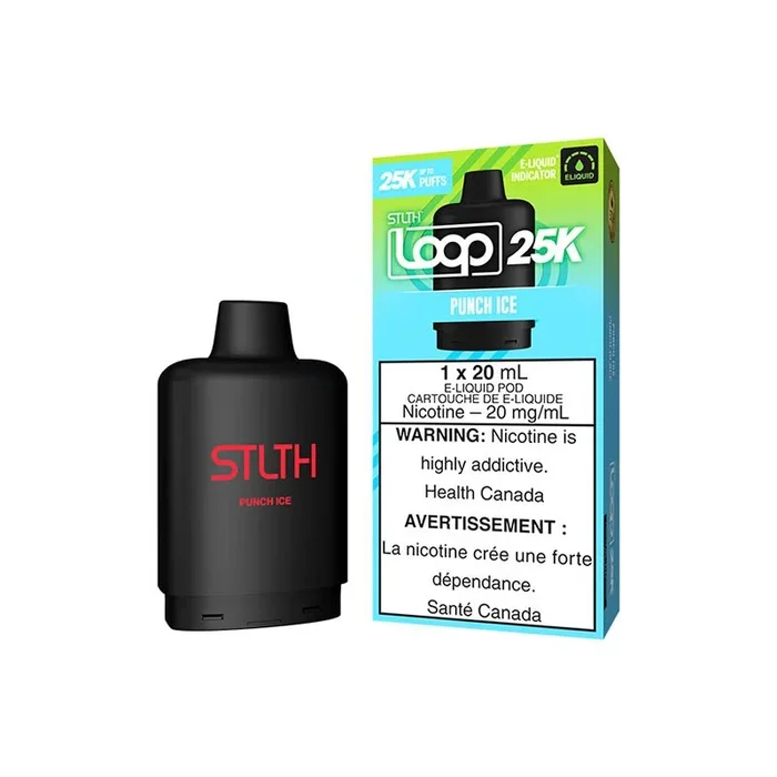 STLTH LOOP 25K Pod Pack – Punch Ice (AB)