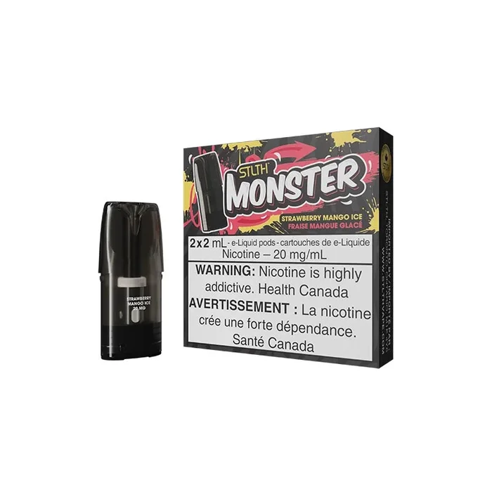 STLTH Monster Pod Pack – Strawberry Mango Ice
