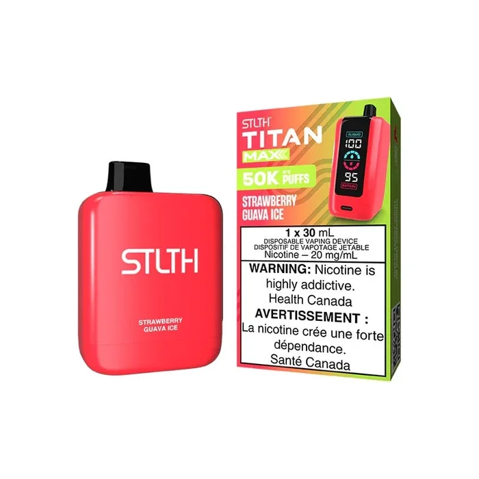 STLTH Titan Max Disposable – Strawberry Guava Ice (AB)