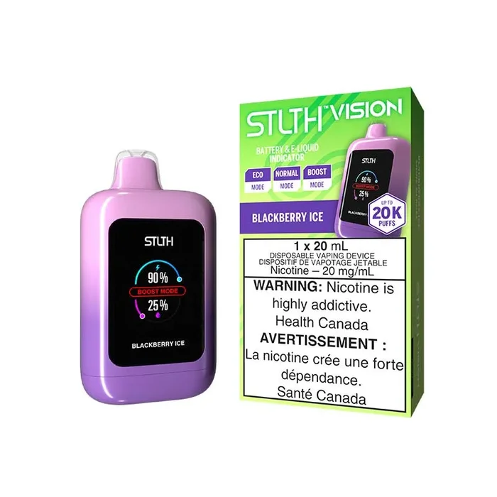 STLTH Vision 20K Disposables – Blackberry Ice