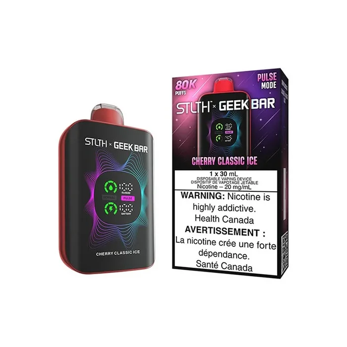 STLTH x Geek Bar 80K Disposable – Cherry Classic Ice (ON)
