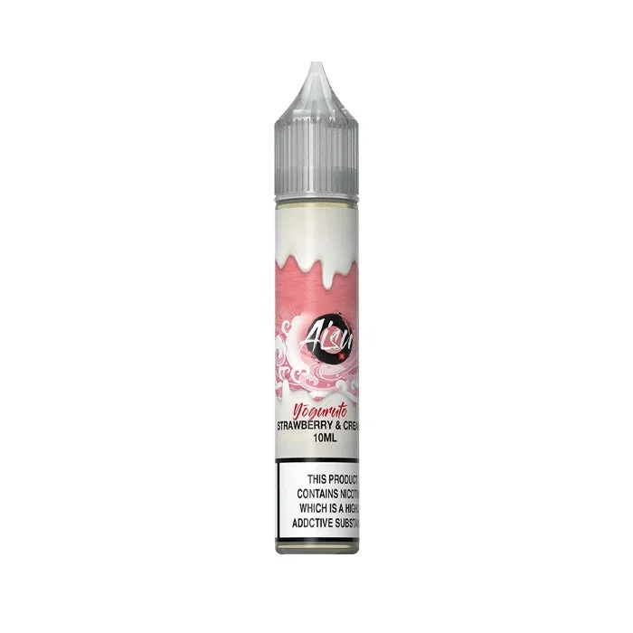 Strawberry & Cream Nic Salt E-Liquid by Aisu Yoguruto