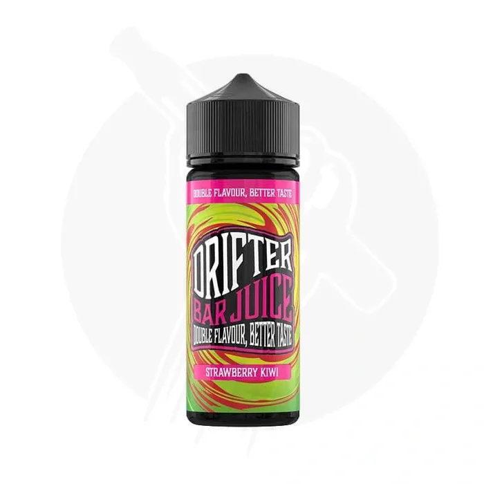 Strawberry Kiwi 100ml Shortfill E-Liquid By Drifter Bar Juice