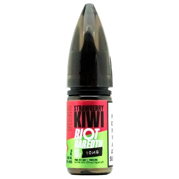 Strawberry Kiwi BAR EDTN 10ml Nic Salt By Riot Squad