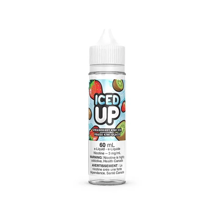 Strawberry Kiwi Ice by Iced Up E-Liquid (AB)